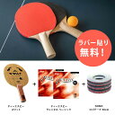 卓球 ラケットセット 初心者 中級者 ラケット ラバー ジュニア キッズ メンズ レディース 小学生 中学生 高校生 大学生