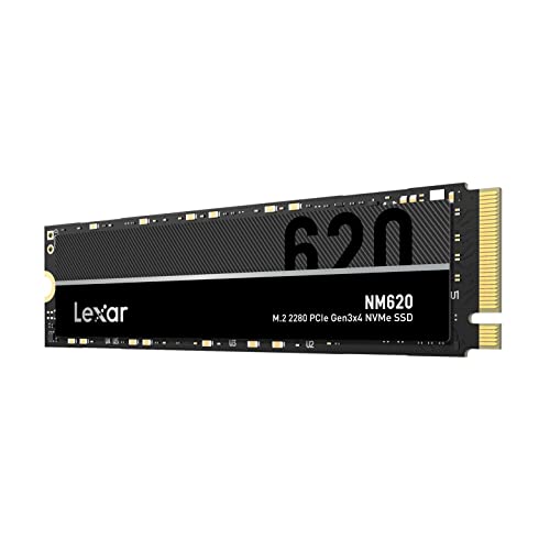Lexar 内蔵SSD 256GB NM620 M.2 2280 PCIe Gen3 4 NVMe 最大読み出し3500MB/s 書き込み1300MB/s 5年保証 国内メーカーサポート可 LNM620X256G-RNNNG 並行輸入品