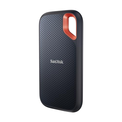 <strong>SanDisk</strong> <strong>2TB</strong> <strong>Extreme</strong> <strong>Portable</strong> <strong>SSD</strong> - Up to 1050MB/s - USB-C, USB 3.2 Gen 2 - External Solid State Drive - SD<strong>SSD</strong>E61-2T00-G25