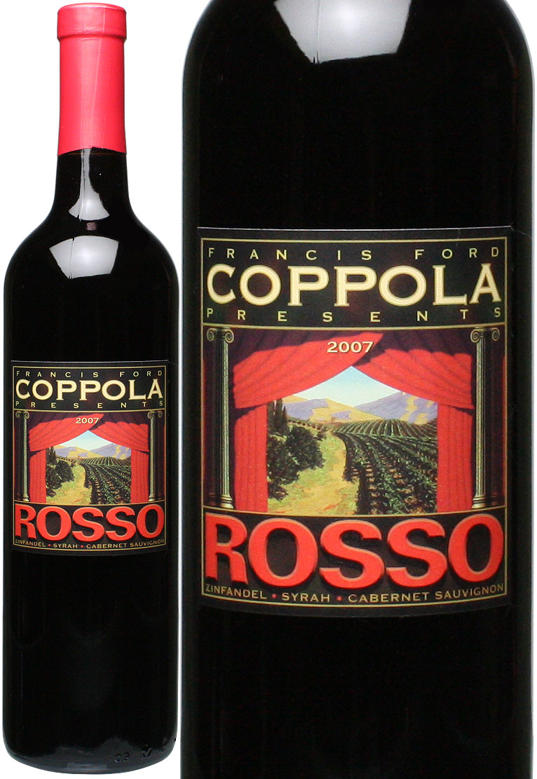 ロッソ　カリフォルニア　[2010]　フランシス・コッポラ　プリゼンツ　＜赤＞　＜ワイン／カリフォルニア＞【希望小売価格より23％OFF！】