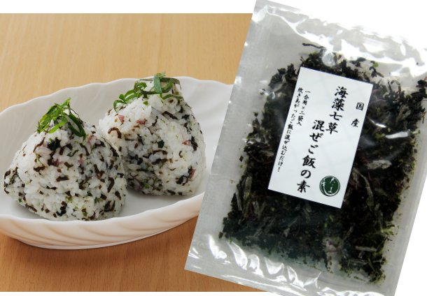 国産海藻七草まぜご飯の素1合×2袋(12.5g×2袋)