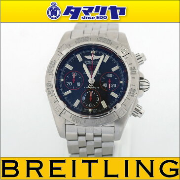 世界2000本限定 BREITLING ブライトリング クロノマット　ブラックバード レッドストライク　Ref.A44359 SS ステンレス【送料無料】【代引手数料無料】時計　メンズ【中古】30010109