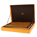 Hermes エルメス ストールケープ フェルト/レザー H789993S-02 ノワゼット×黒 【送料無料】【代引き手数料無料】 レディース ポンチョ アウター 【中古】31340520