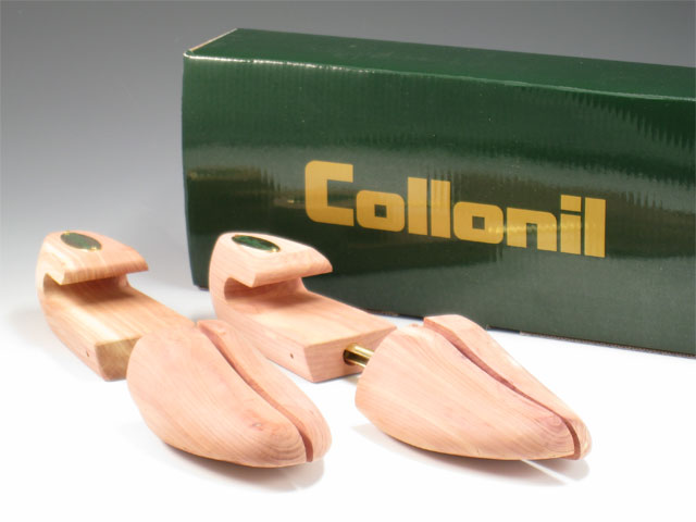 Collonil（コロニル）AROMATIC CEDAR SHOE TREE（アロマティックシーダーシュートゥリー）天然シダーウッドが靴を衛生的に、型崩れ・湿気取りに最適なキーパー