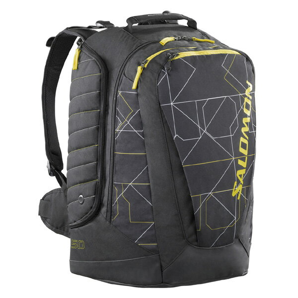 SALOMON 〔サロモンギアバッグ〕＜2012＞GO-TO-SKI GEAR BAG 〔ブラック×コロナイエロー〕 L12625500〔z〕