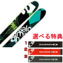 【11-12 SALOMON サロモン スキー板】【2万円以上で送料無料・代引手数料無料!】【ポイント2倍セール!11月15日13:00まで】★★【選べる特典スキーケース付】SALOMON(サロモン スキー板)<2012>PRO PIPE 【送料無料・特典スキーケース付き】