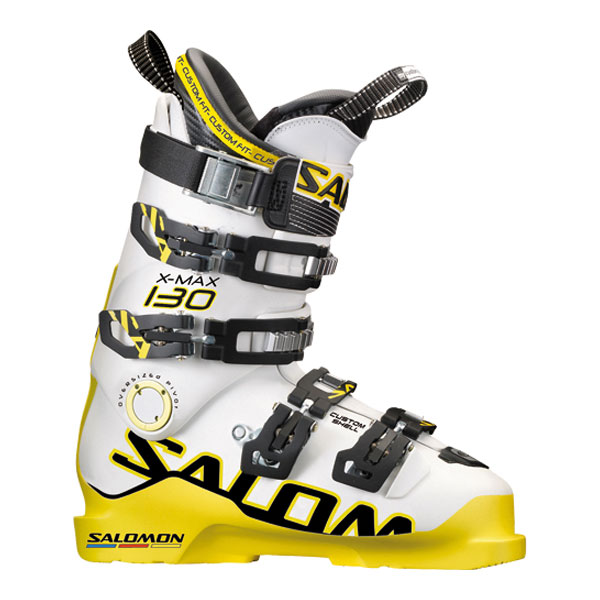 ★SALOMON 〔サロモンスキーブーツ〕＜2013＞X MAX 130 〔WHITE/YELLOW〕 【送料無料】