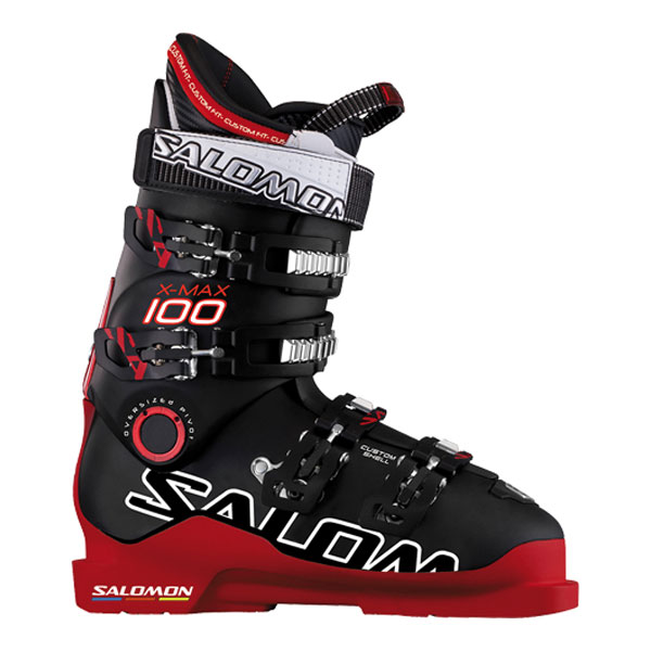 ★SALOMON 〔サロモンスキーブーツ〕＜2013＞X MAX 100 〔BLACK/RED〕 【送料無料】