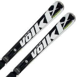 ★VOLKL 〔フォルクルスキー板〕＜2013＞PLATINUM R〔プラチナム R〕〔BLACK〕+ 4MOTION 11.0 【金具付き・取付料送料無料】