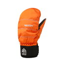 HESTRA〔ヘストラ ジュニアスキーグローブ〕32901 CZONE PRIMALOFT JR MITT/シーゾーンプリマロフト ジュニア ミット〔500 Orange〕〔SA〕