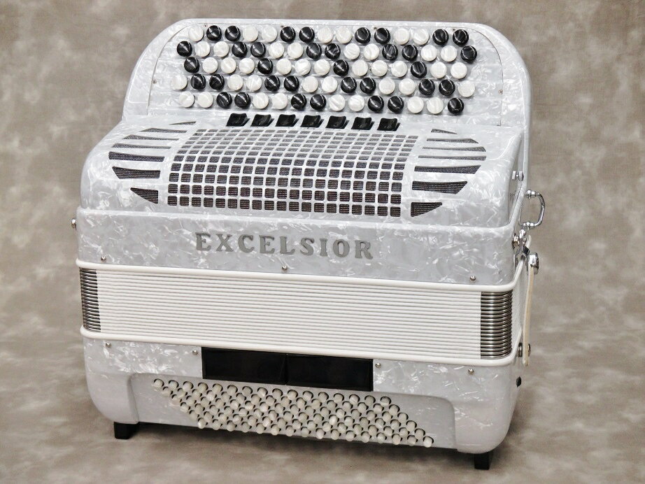 Excelsior 696 [color:White] 【アコーディオン】(定価表示)...:taniguchi-gakki:10001909