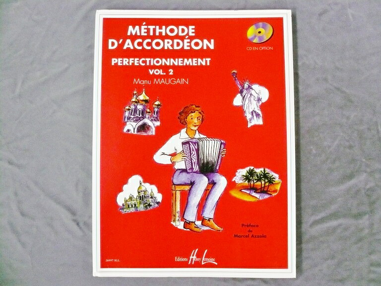 METHODE D'ACCORDEON vol.2 【アコーディオン教則本】...:taniguchi-gakki:10001318