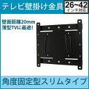 テレビ壁掛け金具 26〜42型対応 角度固定型(OCK-19L2BK)【テレビ 壁掛け 金具 壁掛け金具 壁掛 テレビ金具 壁掛金具 テレビ壁掛け 壁掛けテレビ 液晶テレビ壁掛け金具 2632374042インチ対応】