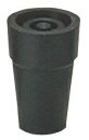 介護用品 1本杖用ゴムチップ 汎用 19mm (内径18mm)