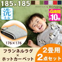 ラグ×ホットカーペット2点セット★今夜20時〜4時間全品P1...