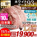 ★1日20時〜4H限定 19,900円&P10倍★【送料無料/即日出荷】 日本製 ホワイト グース ダウン 93% 羽毛布団 【臭いが気になる方にもお勧め】 400dp以上 CILゴールドラベル かさ高165mm シングル ロング 掛布団 抗菌 消臭 花粉free生地 羽毛ふとん - 頑張る家具屋 【タンスのゲン】