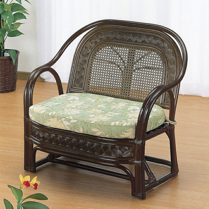 今枝商店 Romantic Rattan アームチェアー Y501B...:tantan:10919036