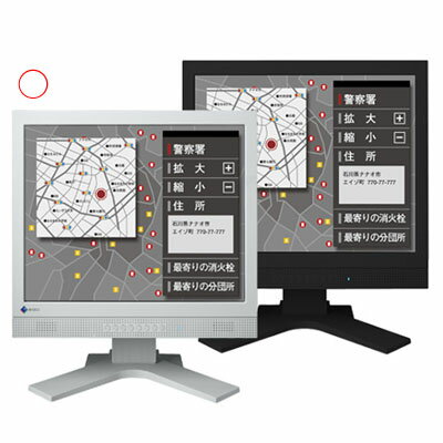 ナナオ L560T-CB-GY【送料無料】FlexScan アナログ容量結合方式を採用した17型タッチパネル液晶モニター(グレー/USBシリアル転送)