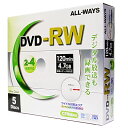 DVD-RW4{CPRMΉChv^u(5vX`bNP[XX40pbN)ALLWAYS RW47-4X5PW