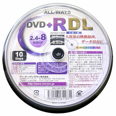 DVD+DL8{CPRMΉChv^u(10XshP[XX20pbN)ALLWAYS ADL+8X10PW