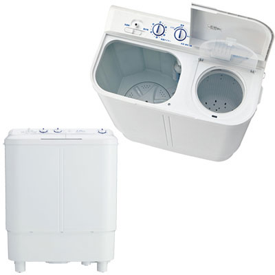 ハイアール JW-W40Dコンパクトになった二槽式洗濯機 (JWW40D)