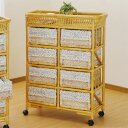 今枝商店 Romantic Rattan ランドリー 8段 E75