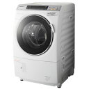 パナソニック NA-VX7000L-Wエコナビ搭載で、エコ性能がさらに進化 ドラム式洗濯乾燥機＜左開きタイプ＞ (クリスタルホワイト) (NAVX7000LW)