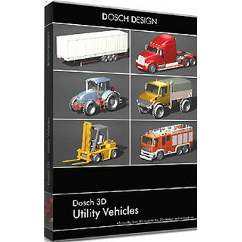 DOSCH DESIGN 3D: Utility Vehicles D3D-UV...:tantan:10521455