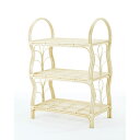 今枝商店 Romantic Rattan バスケットラック W535