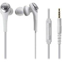 オーディオテクニカ iPod/iPhone/iPad専用インナーイヤーヘッドホン SOLID BASS(ホワイト) ATH-CKS550i-WH