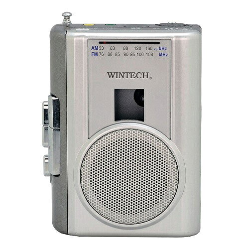 WINTECH ラジオ付テープレコーダー PCT-02RM ACアダプター 外部マイクセット...:tantan:11116134
