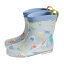 kukka hippo(クッカヒッポ) クッカヒッポ 子供用 レインブーツ サンカク 全3色 全3サイズ キッズブーツ グレー L 19 DD-02728