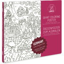 OMY(オーマイ) オーマイ ぬりえができる ポスター ドイツ パープル DD-06699