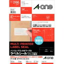 エーワン エーワン パソコンプリンタ&ワープロ ラベルシール 東芝Rupo&TOSWORDシリーズ21面用 100シート入 28316 E204177H【納期目安:1週間】
