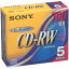 ソニー データ用書換型 CD-RW 700MB(4倍速対応)5枚パック 5CDRW700D【納期目安:2週間】