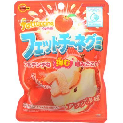 ブルボン 【ケース販売】ブルボン フェットチーネグミ アップル味 50g×10袋 E478…...:tantan:11394705