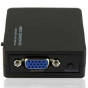 テック コンポジットまたはS端子を、VGA(Dsub15Pin)変換するコンバーター TSCVGA2