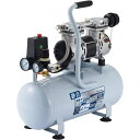 EARTH MAN 静音オイルレスエアーコンプレッサー 13L ACP-13SLA TKG-1405220