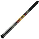 MEINL Percussion マイネル ディジュリドゥ 51" Synthetic Didgeridoos Tuning/D Black SDDG1-BK 0840553067453
