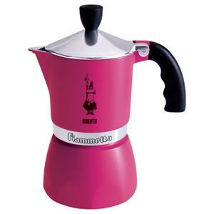 その他 コーヒーメーカー(モカ フィアメッタ) 直火式【BIALETTI(ビアレッティ)/MOKA FIAMMETTA】ピンク 3952 ds-1656181