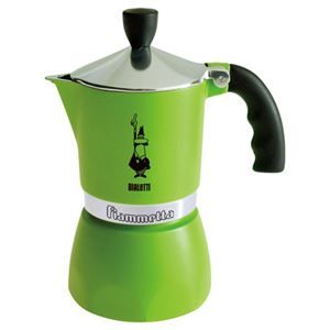 その他 コーヒーメーカー(モカ フィアメッタ) 直火式【BIALETTI(ビアレッティ)/MOKA FIAMMETTA】グリーン(緑) 3962 ds-1656182