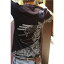 その他 戦国武将Tシャツ 【加藤清正】 Sサイズ 半袖 綿100% ブラック(黒) 〔Uネック おもしろ〕 ds-1691701