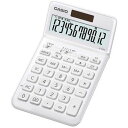 カシオ スタイリッシュ電卓(12桁) JF-S200-WE【...