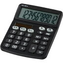 オーム電機 電卓12桁 手帳サイズ ブラック KCL-220-K【納期目安:約10営業日】