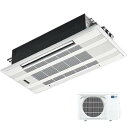 三菱電機 シングルエアコン 2方向天井カセット形 Wシリーズ (単相200V)(主に14畳用) (ホワイトパネル付き) MLZ-W4017AS-W【納期目安:1週間】
