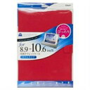 その他 (まとめ)ナカバヤシ 汎用タブレットケース 10インチ レッド TBC-FC101505R【×2セット】 ds-2190637