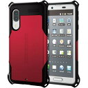 エレコム AQUOS sense3/AQUOS sense3 lite/Android One S7/ZEROSHOCK/スタンダード/レッド PM-AQS3ZERORD