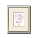 その他 ちひろ額装 壁掛け額 白いフレーム ■いわさきちひろ 絵画額 白い馬とりんごを持つ少年 ds-2269611