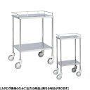 松吉医科器械 抗菌ステンレス器械台 MY-IW115 24-2504-00【納期目安:1週間】