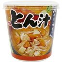 その他 (まとめ)神州一味噌 おいしいね!!とん汁カップ 59g 1セット(18食:6食×3ケース)【×5セット】 ds-2311267